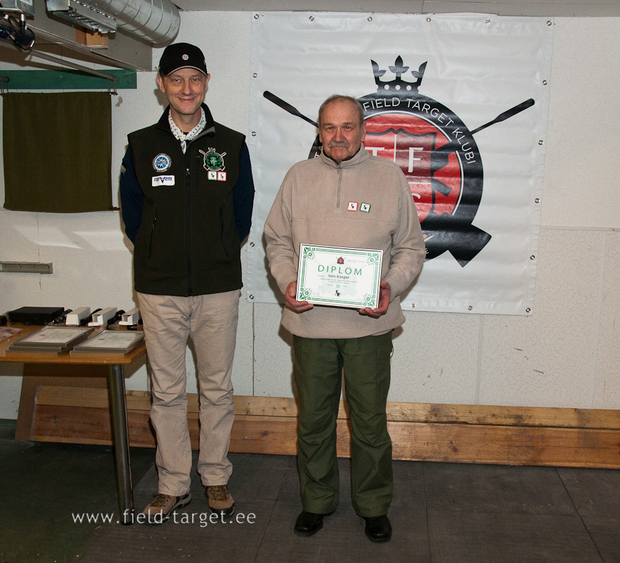 Ants Kangur - 2. klassi III koht, 6 tabamust